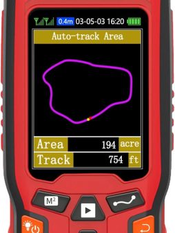 ZL180 Handheld GPS for Surveying, High Precision Rugged Land Surveying Equipment for Ranches, Garden, Farmland and Parking Area Distance Measurement